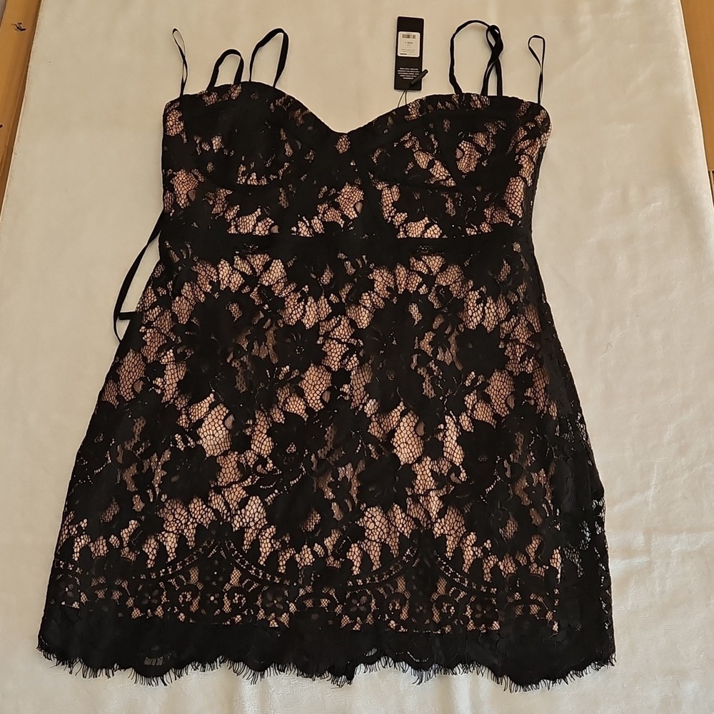 Mini‎ Black Dress Fashion Nova New With Tags